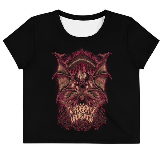 EMBRACE IMPENDING DOOM Crop Top